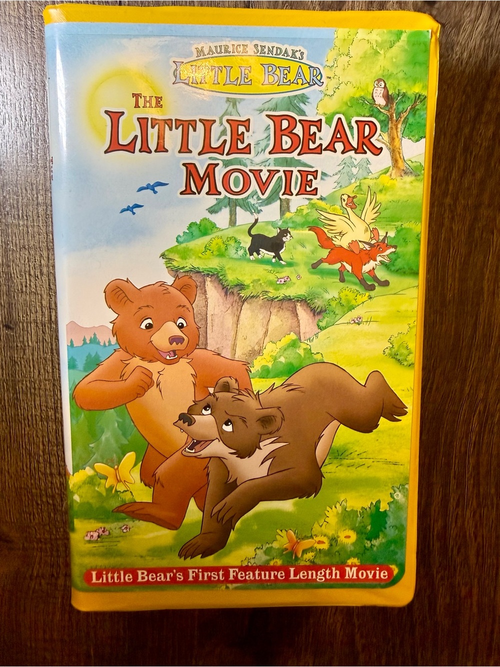 Vintage 2001 The Little Bear Movie VHS Tape Maurice Sendak